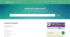 Desktop Screenshot of oneri.cumleleri.com